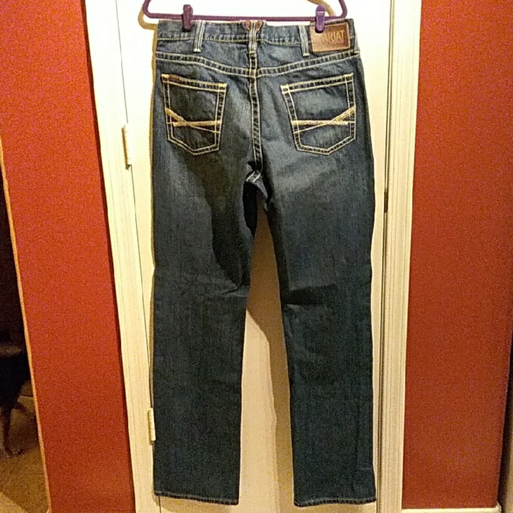 Men's Ariat Blue Jeans STRAIGHT fit STRAIGHT LEG 36/38 M5